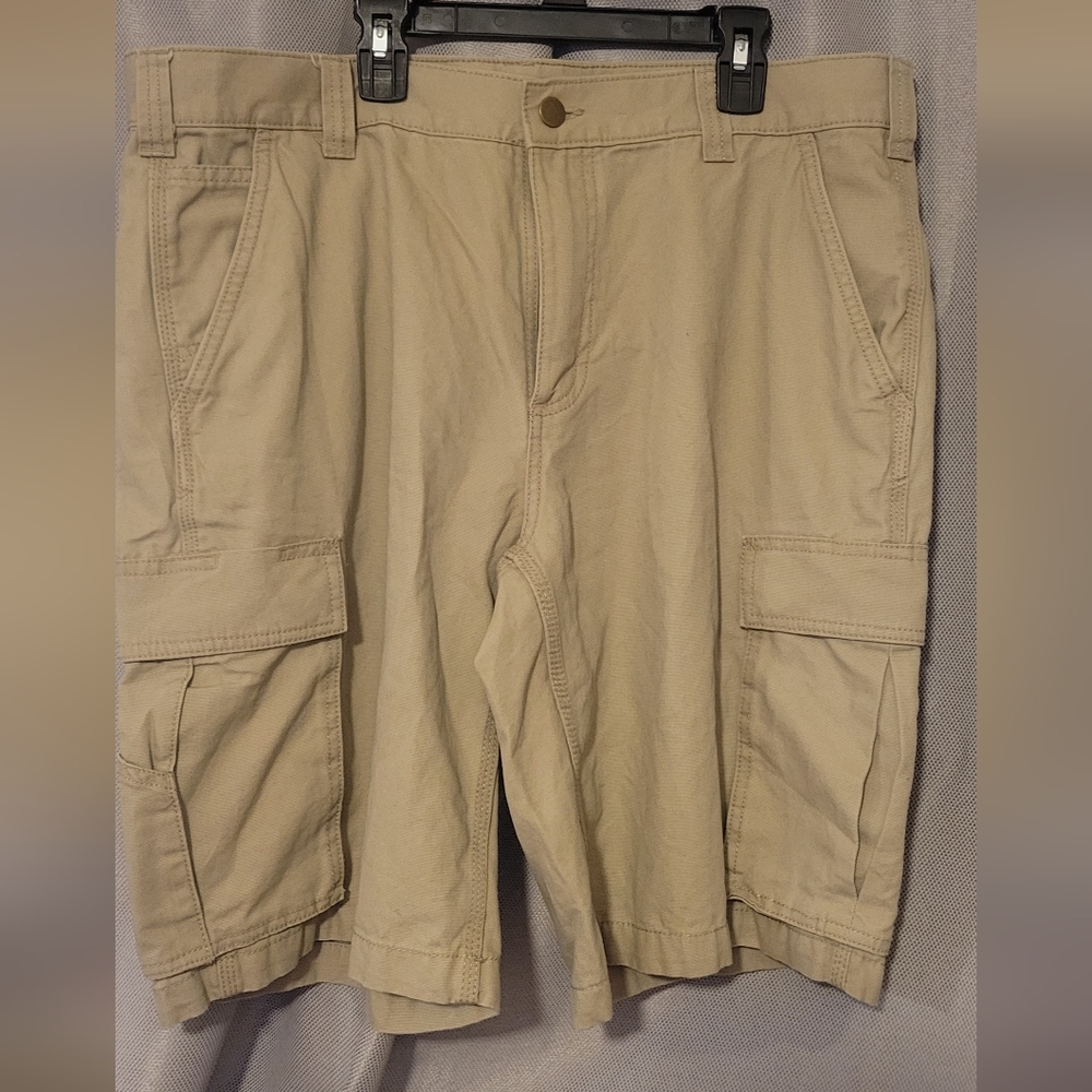 Amazon Essentials Tan Cargo Pants Straight Leg
